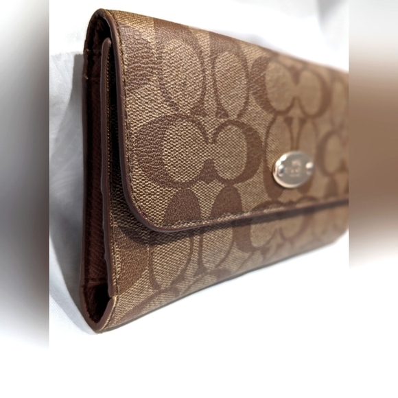 Vintage Coach Slim Envelope Wallet - Picture 3 of 14